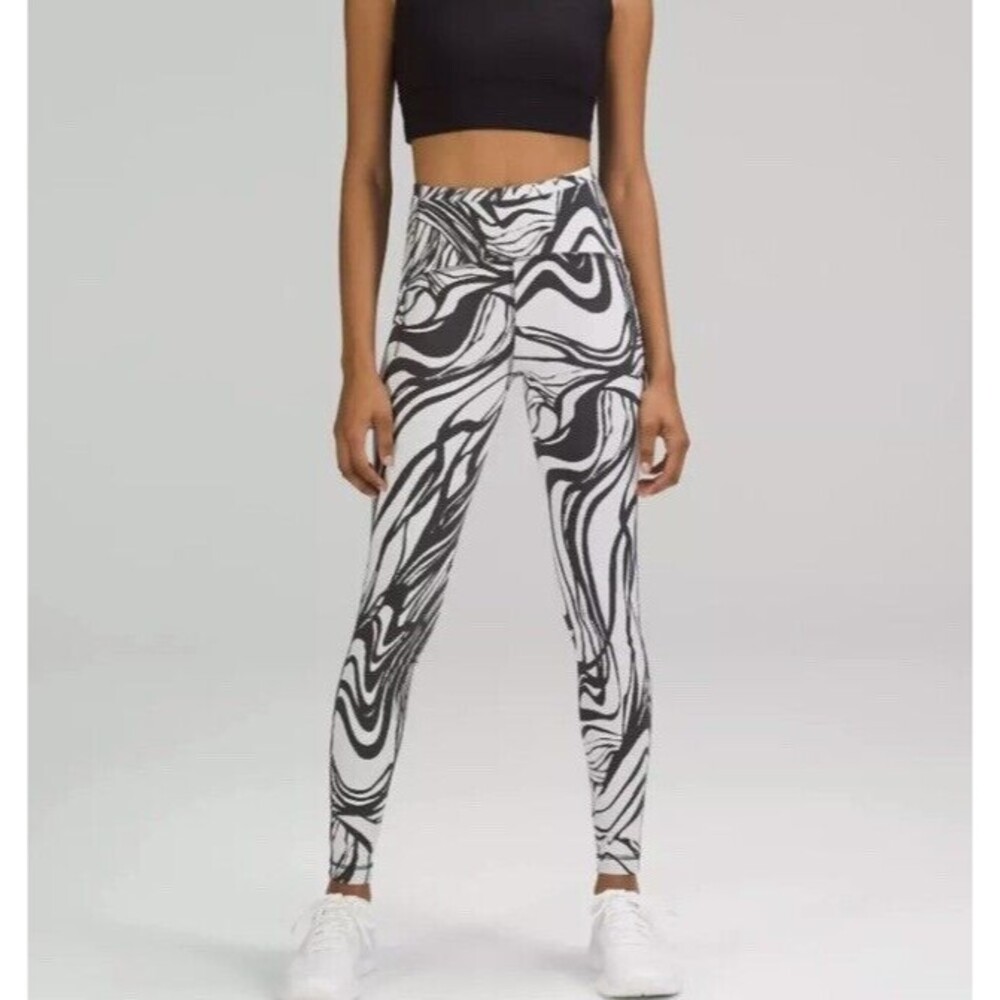 Lululemon Women's size 0 Swift Speed HR Tight 28” Jacquard color：EWJW NWT - Picture 8 of 13